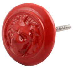 Red Lion Metal Knobs 